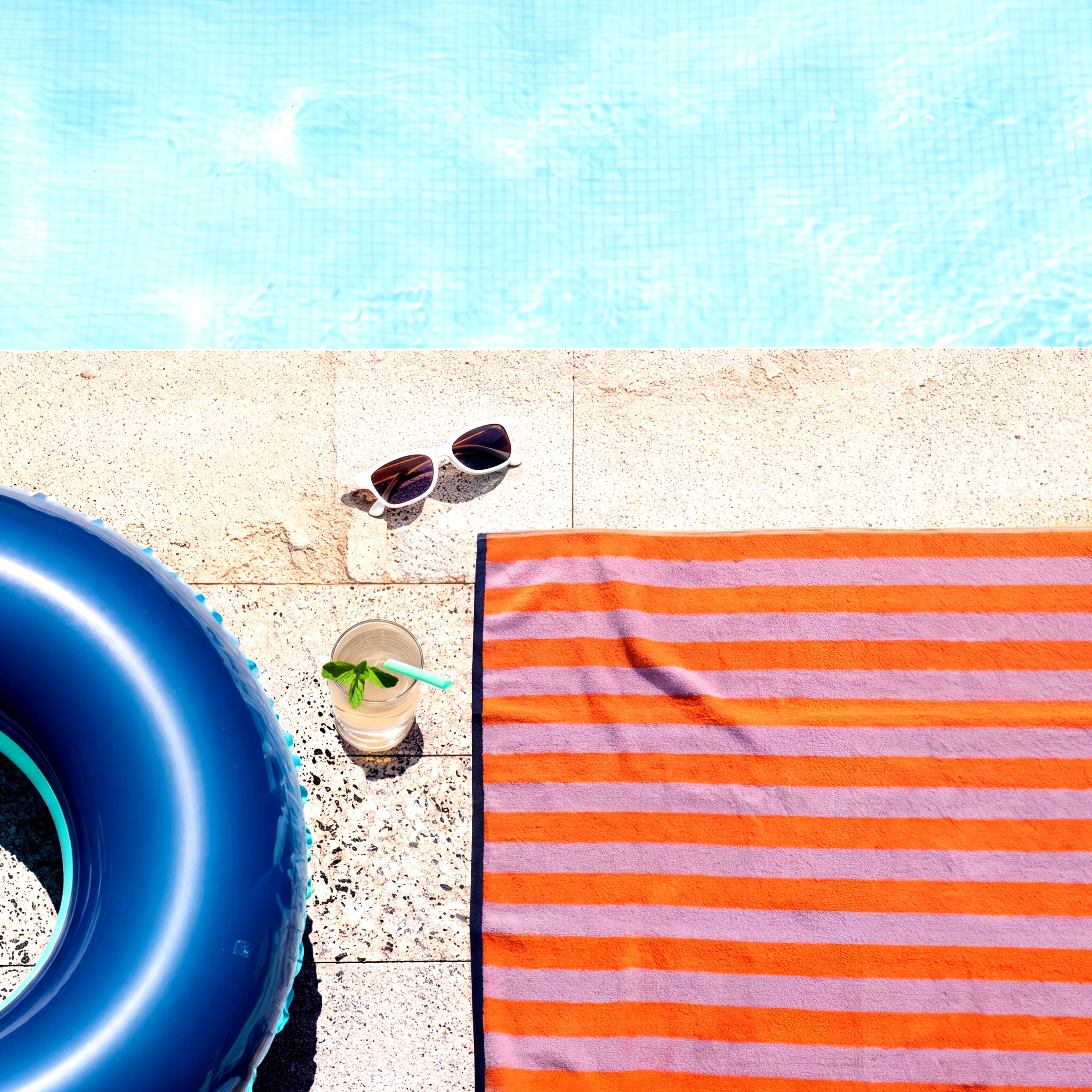 Pura Ocean Green Bath Towel