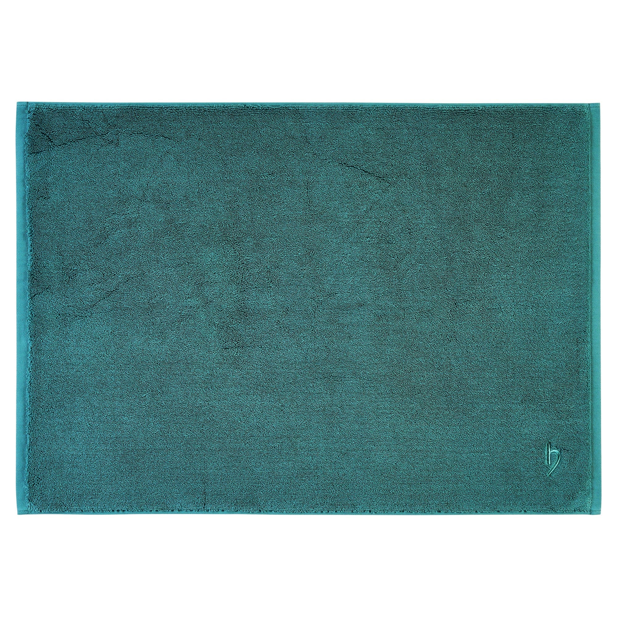Badvorleger Pura 2er Set 50x70 cm Ozeangrün