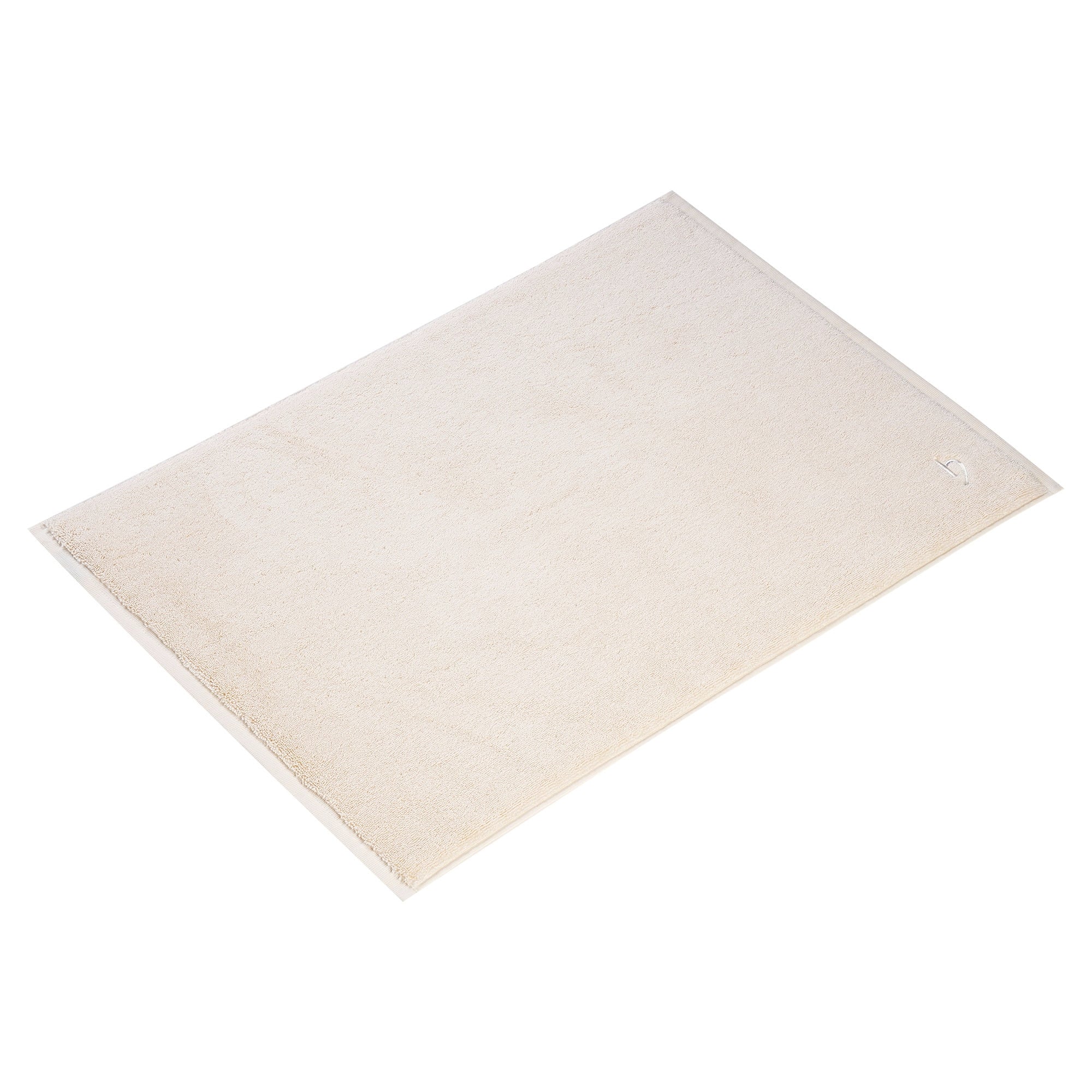 Badvorleger Pura 2er Set 50x70 cm Creme