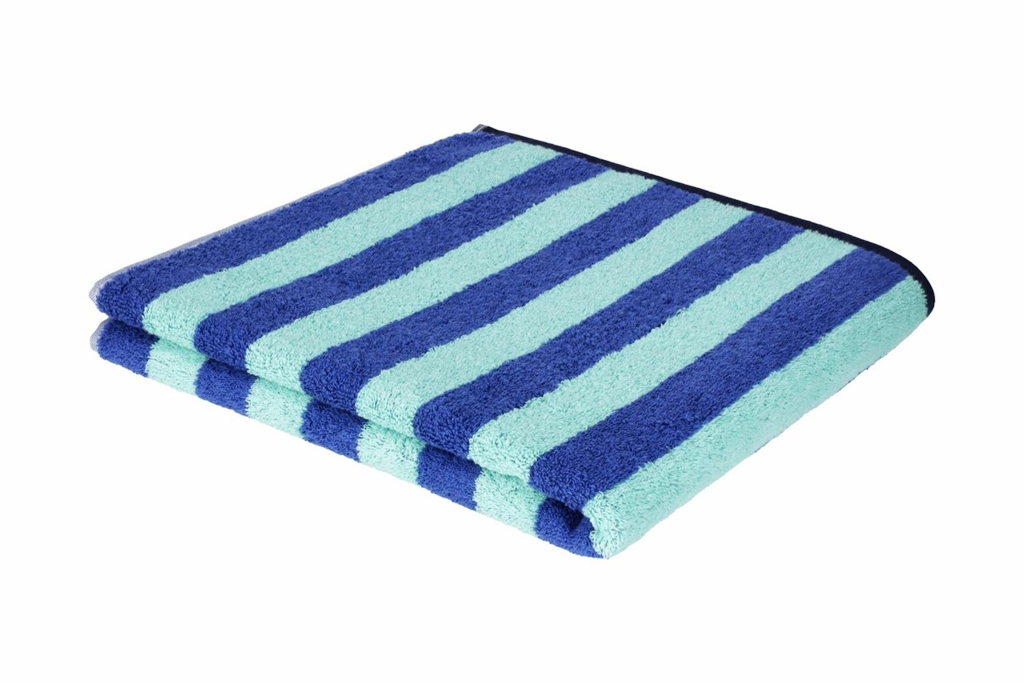 Duschtuch GOOD VIBES Türkis/ Blau