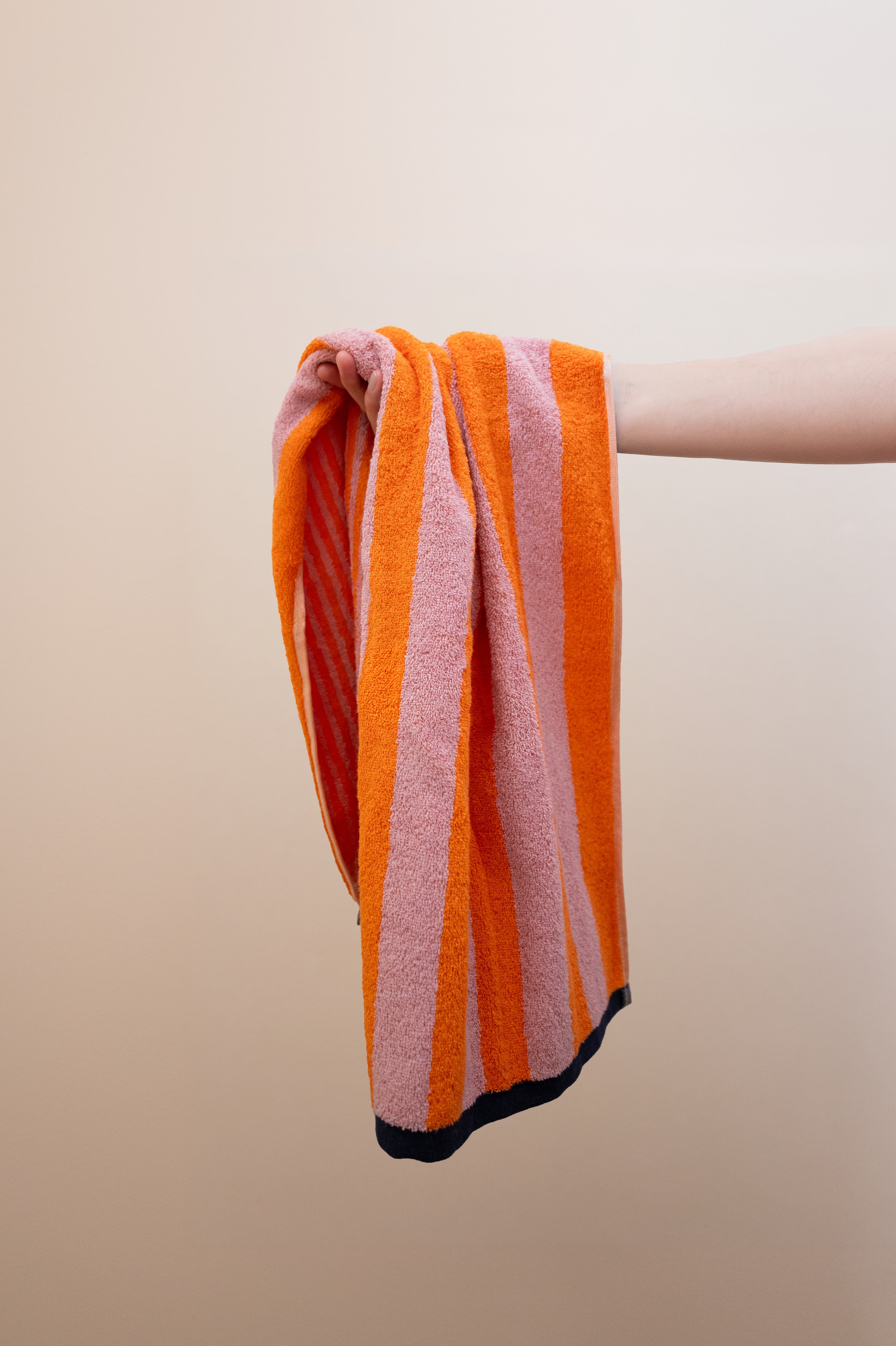 Handtuch GOOD VIBES Mandarin/ Rosa