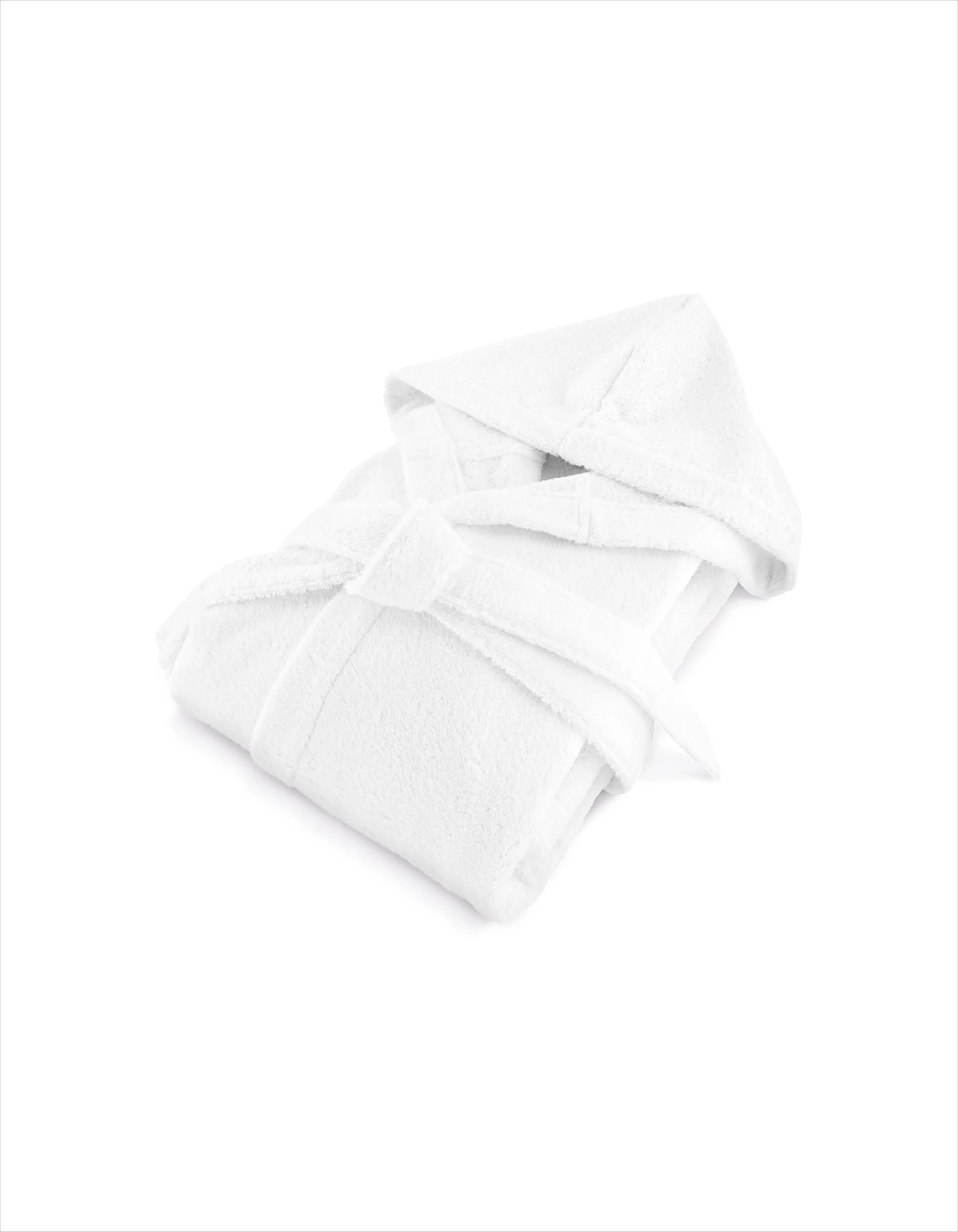 Bademantel Damen weiß