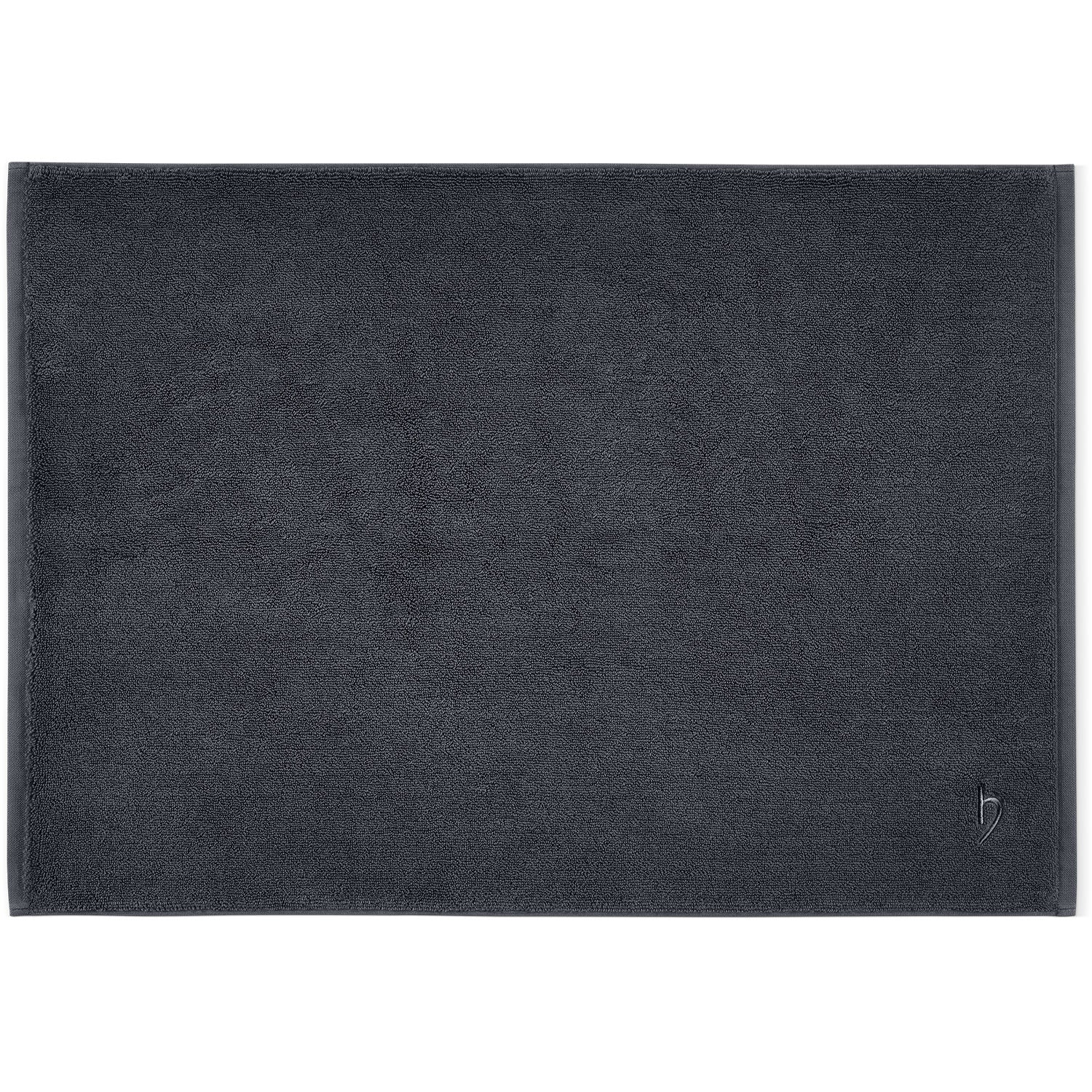 Badvorleger Pura 2er Set 50x70 cm Anthrazit