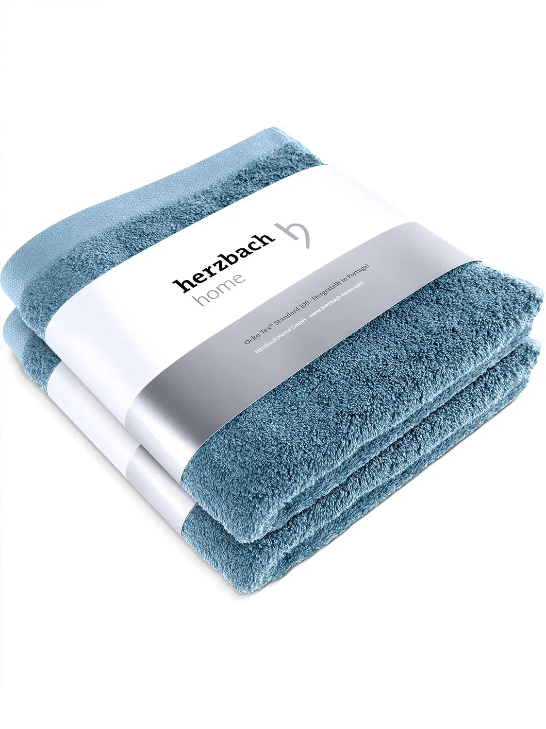 Handtuch 2er Set Premium Blau