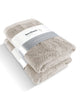 Bath towel set of 2 Pura sand grey