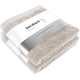 Towel set of 2 Pura sand grey