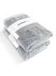 Bath towel set of 2 Pura silver grey