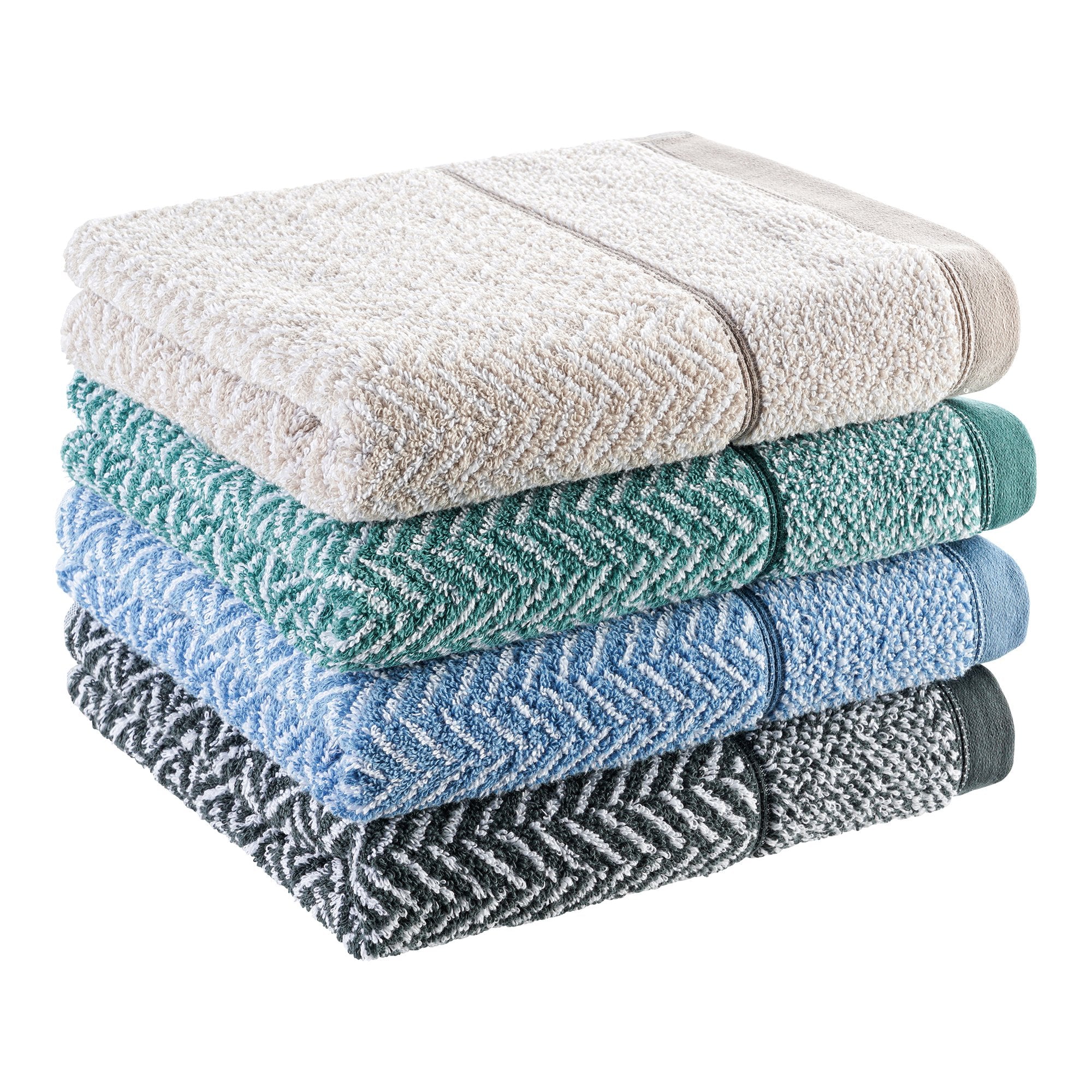 Handtuch 2er Set Italiana Blau