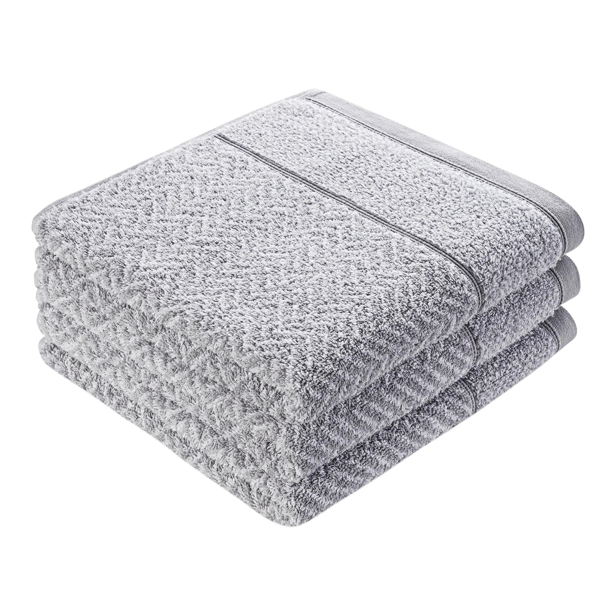Handtuch 3er Set Italiana Silbergrau