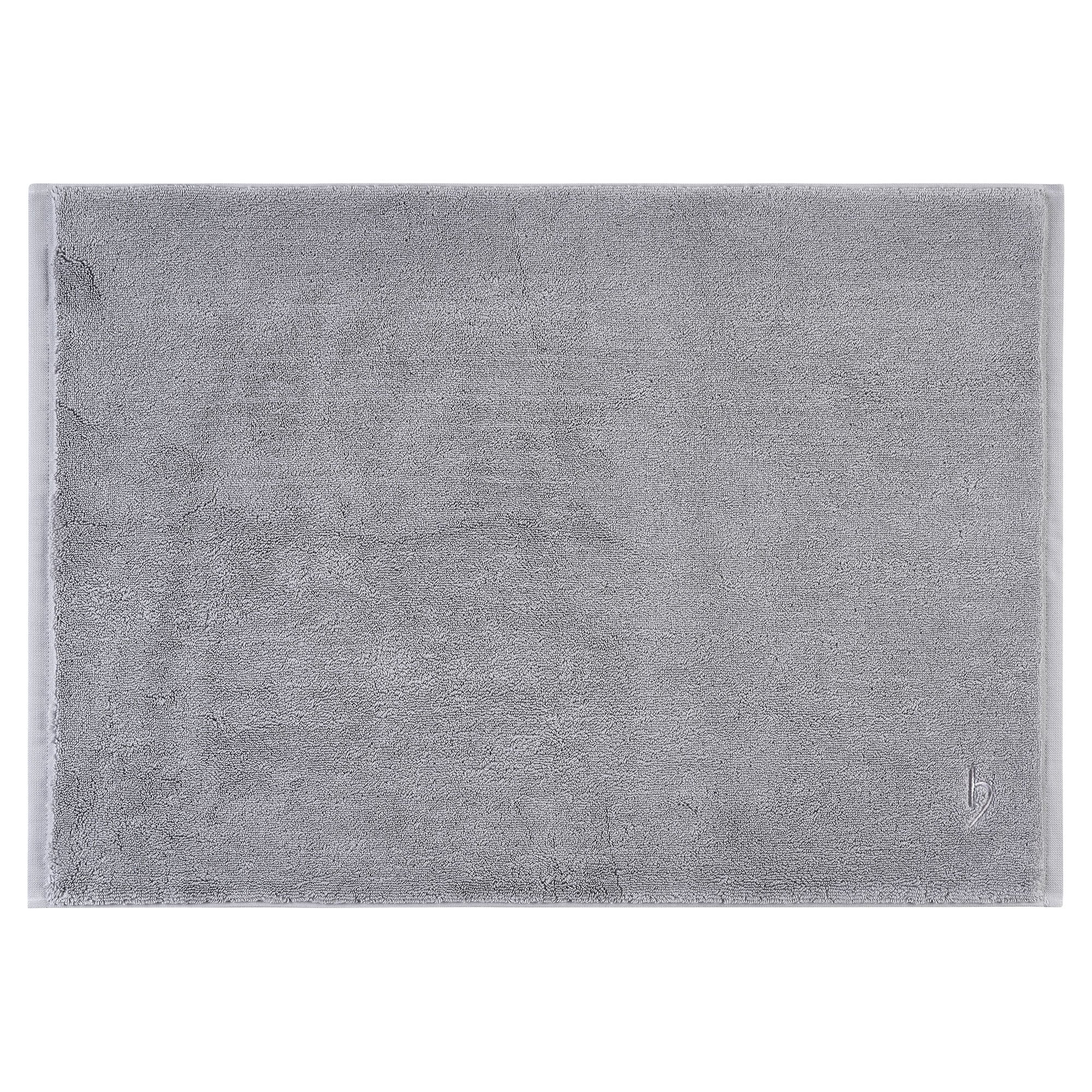 Badvorleger Pura 2er Set 50x70 cm Silbergrau