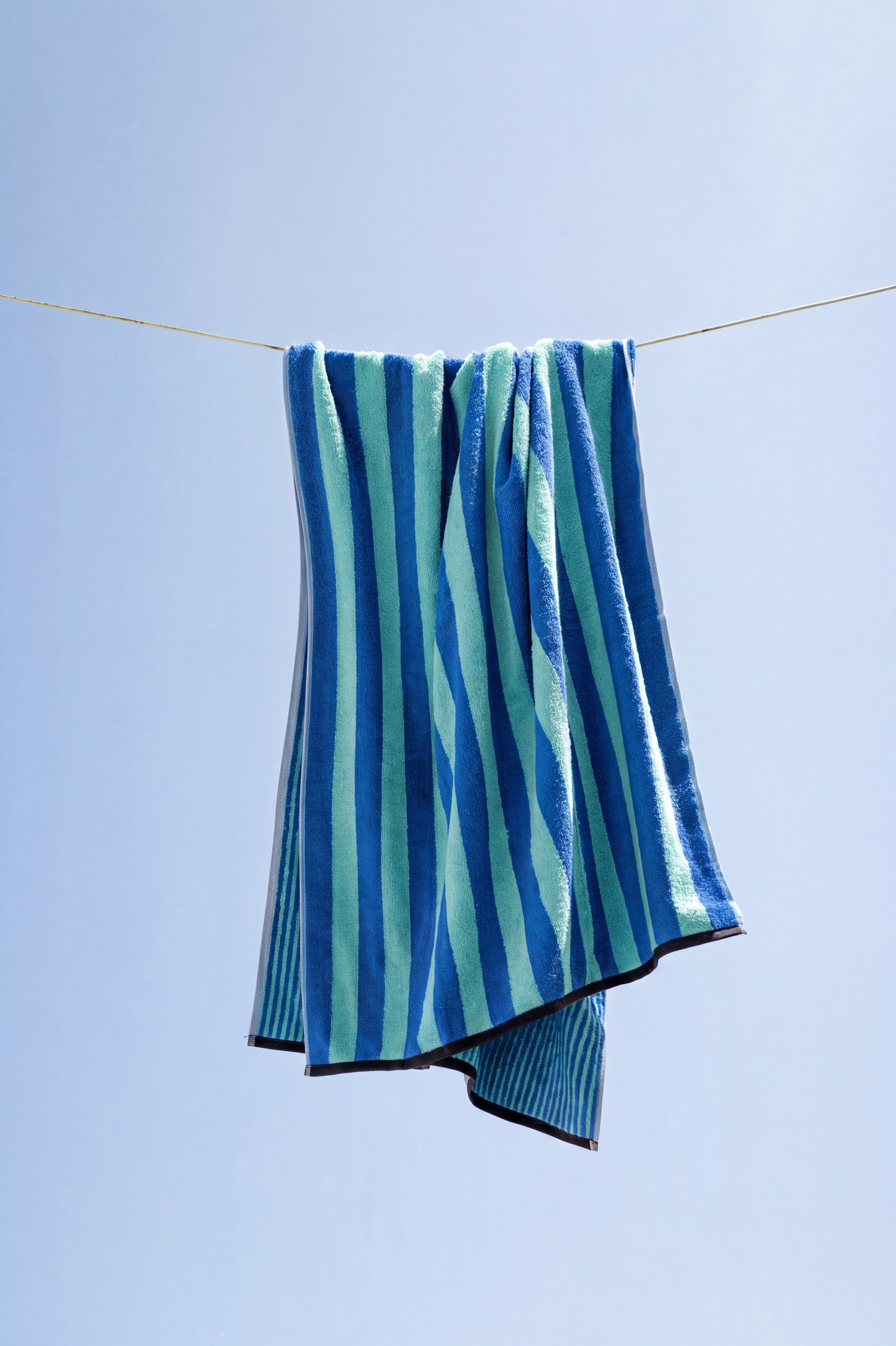 Duschtuch GOOD VIBES Türkis/ Blau