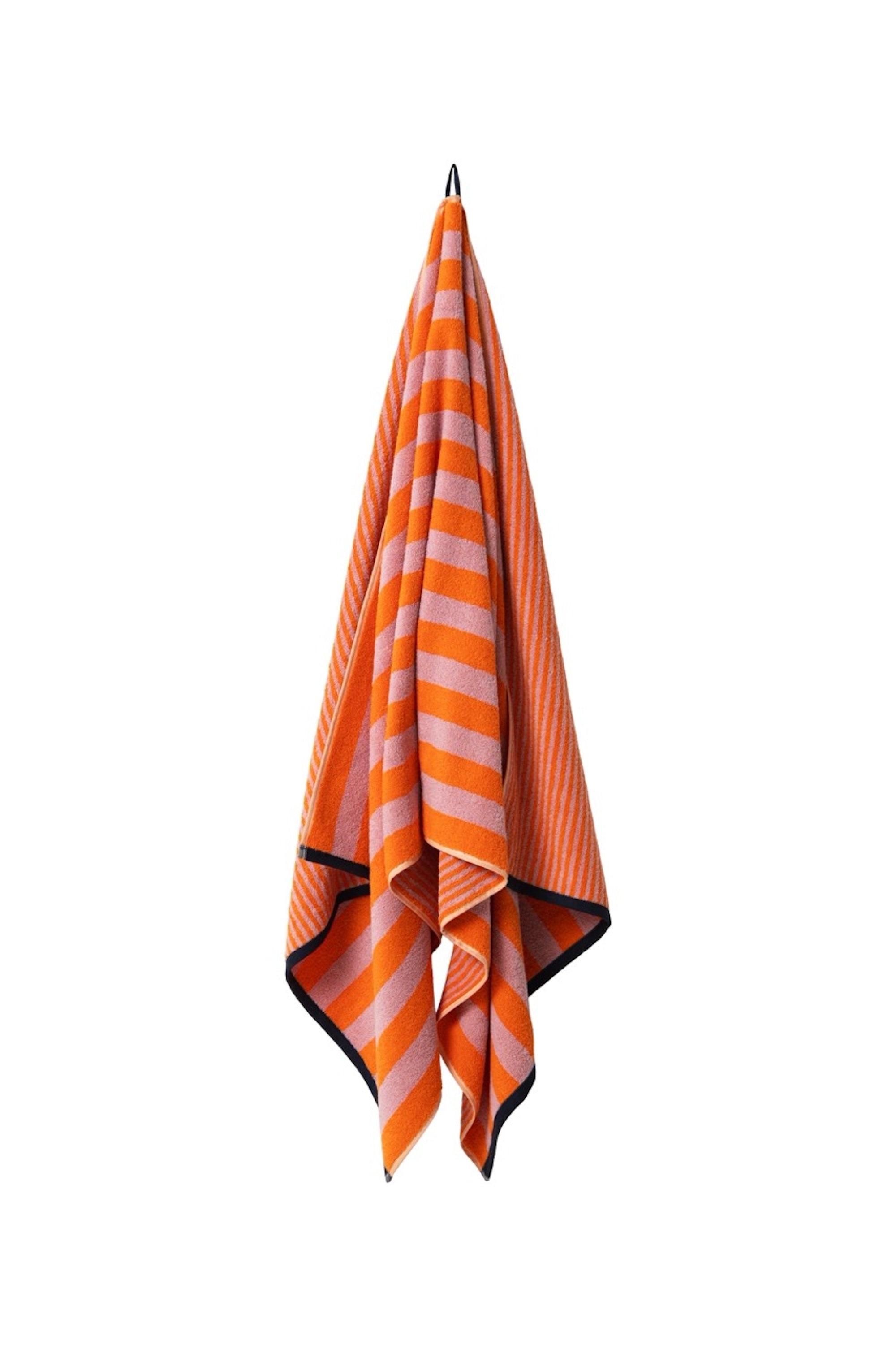 Badetuch Good Vibes Mandarin/ Rosa