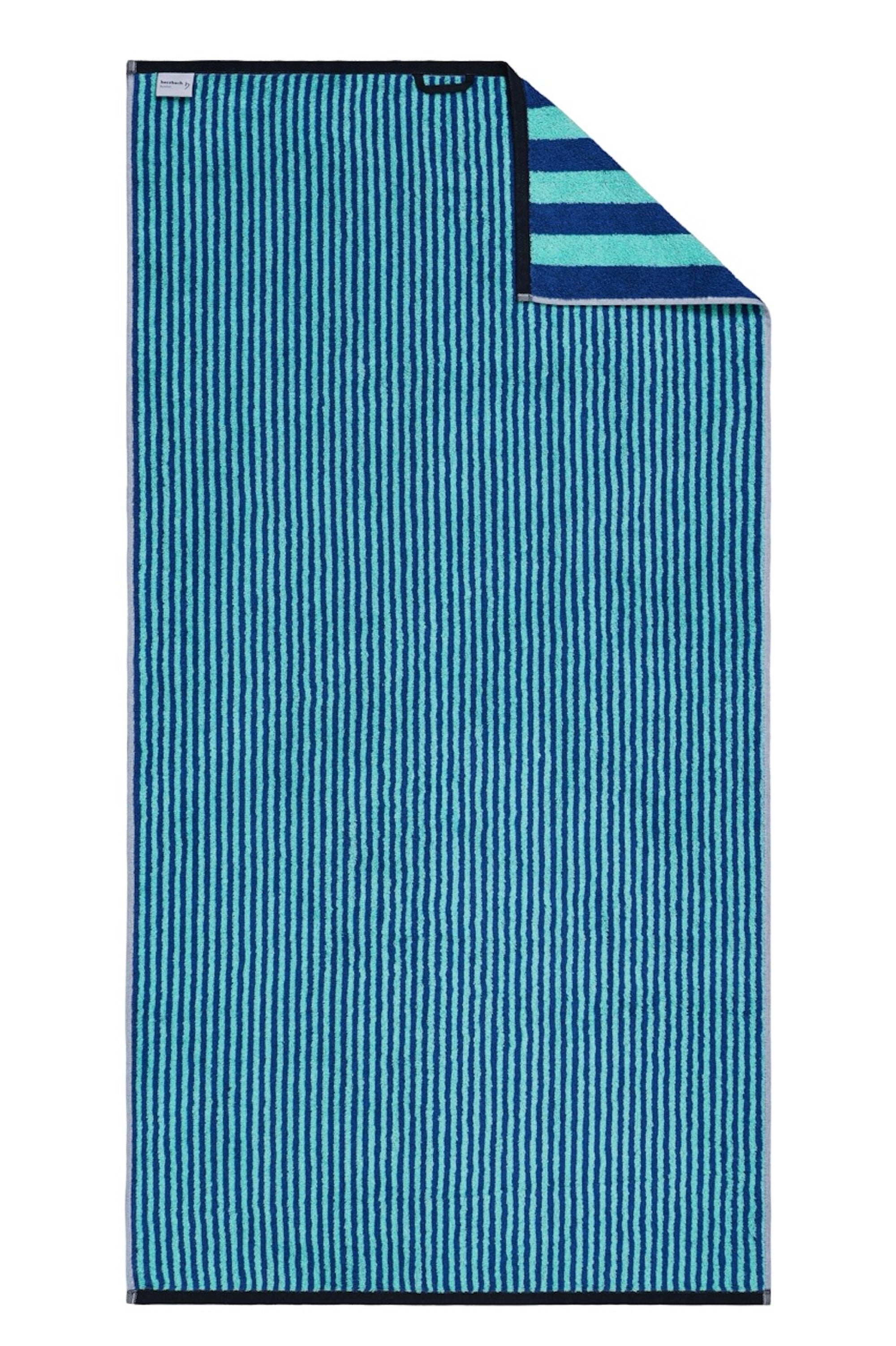 Duschtuch GOOD VIBES Türkis/ Blau