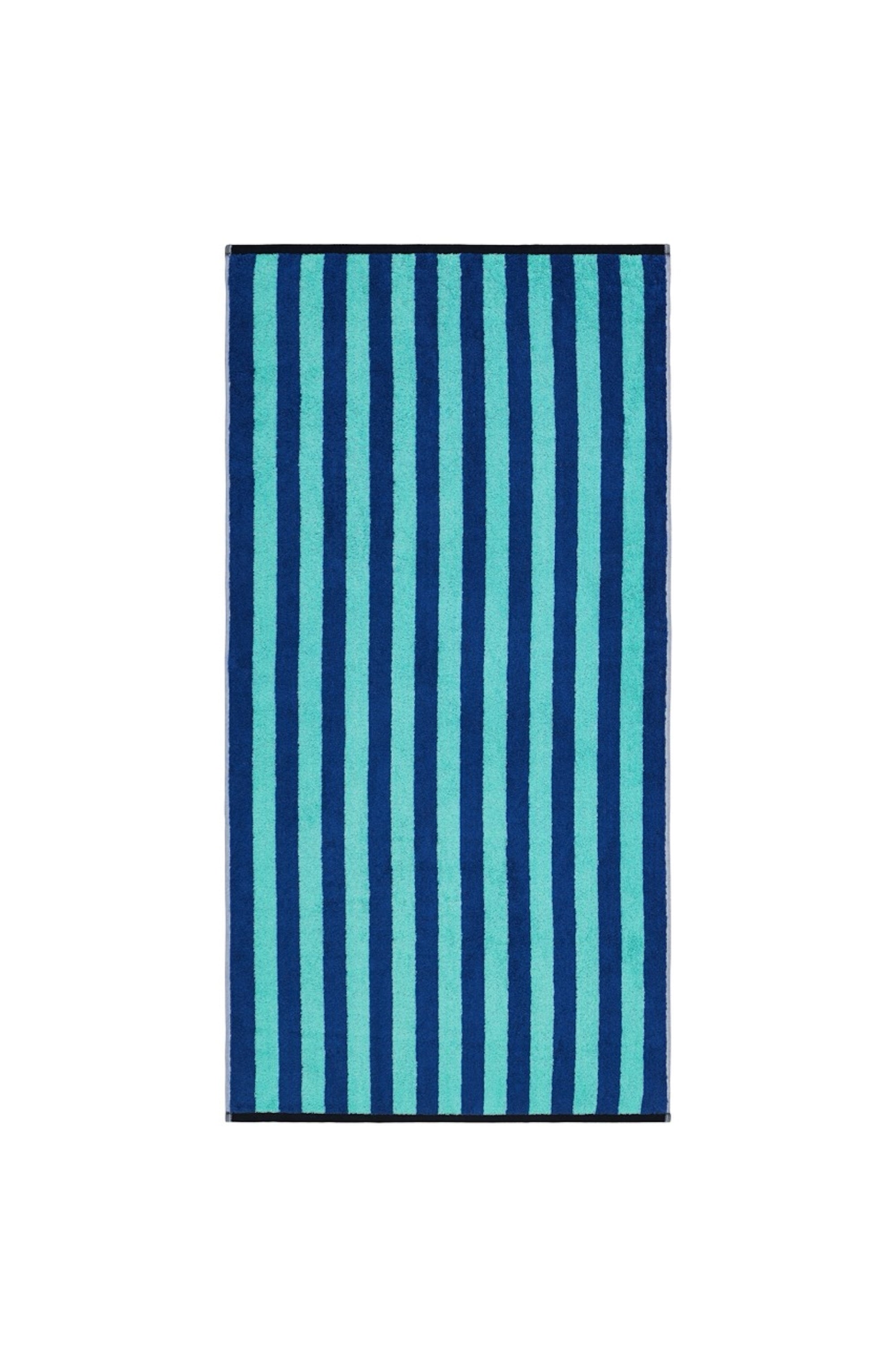 Handtuch GOOD VIBES Türkis/ Blau