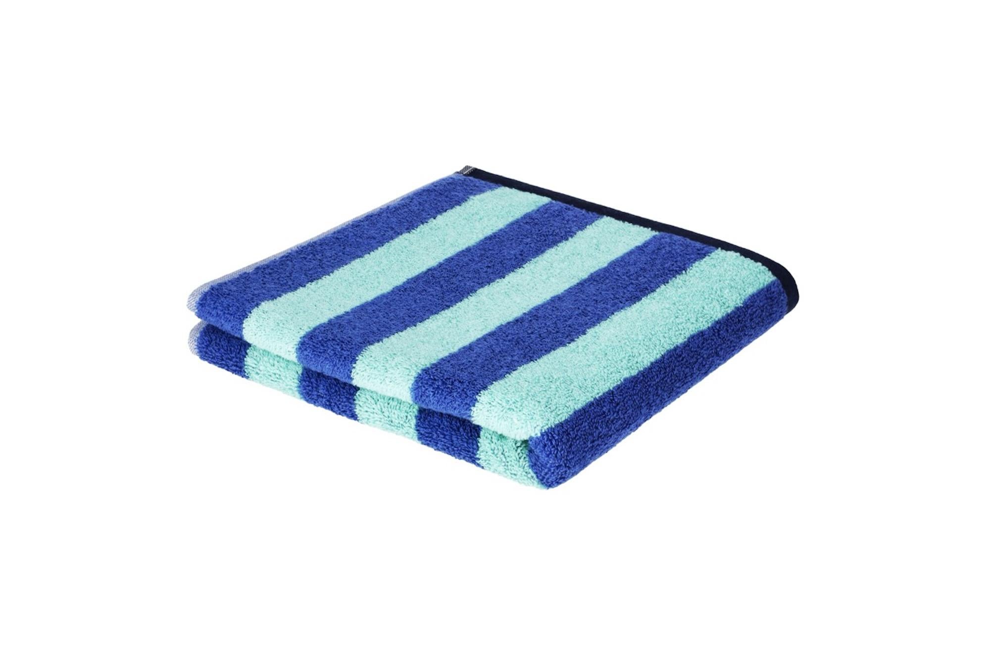 Handtuch GOOD VIBES Türkis/ Blau