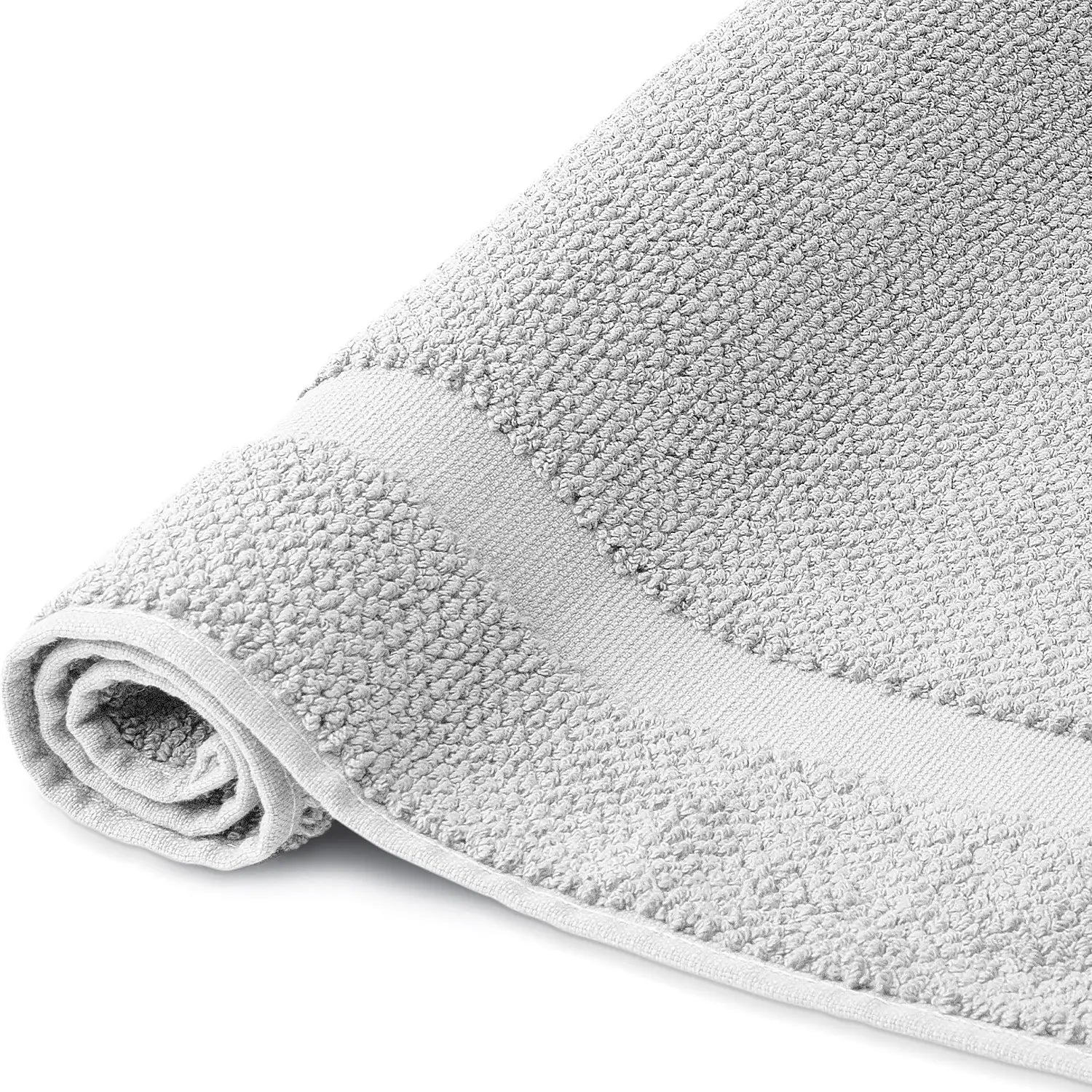 Badvorleger Spa 2er Set 50 x 80 cm Silbergrau