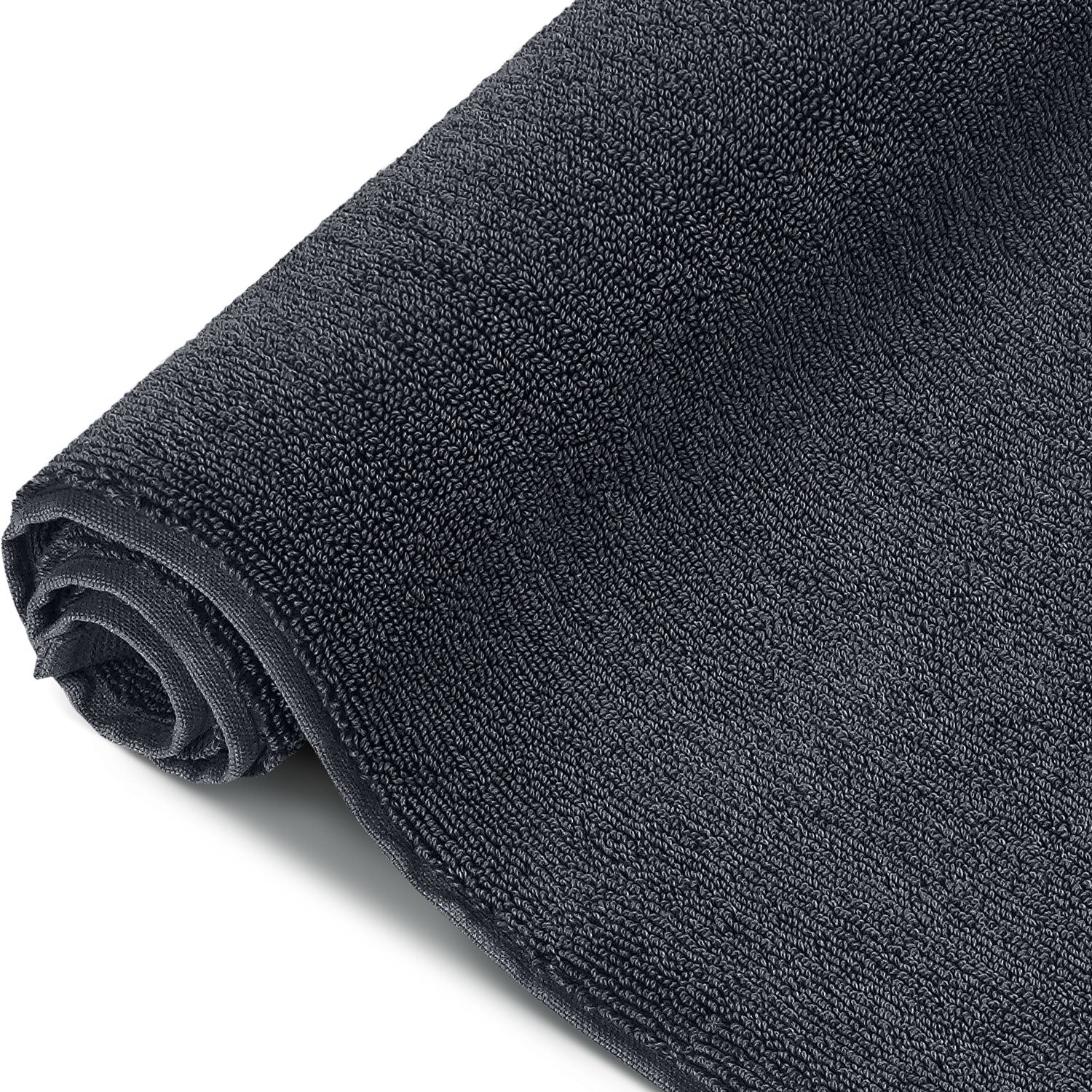 Badvorleger Pura 2er Set 50x70 cm Anthrazit