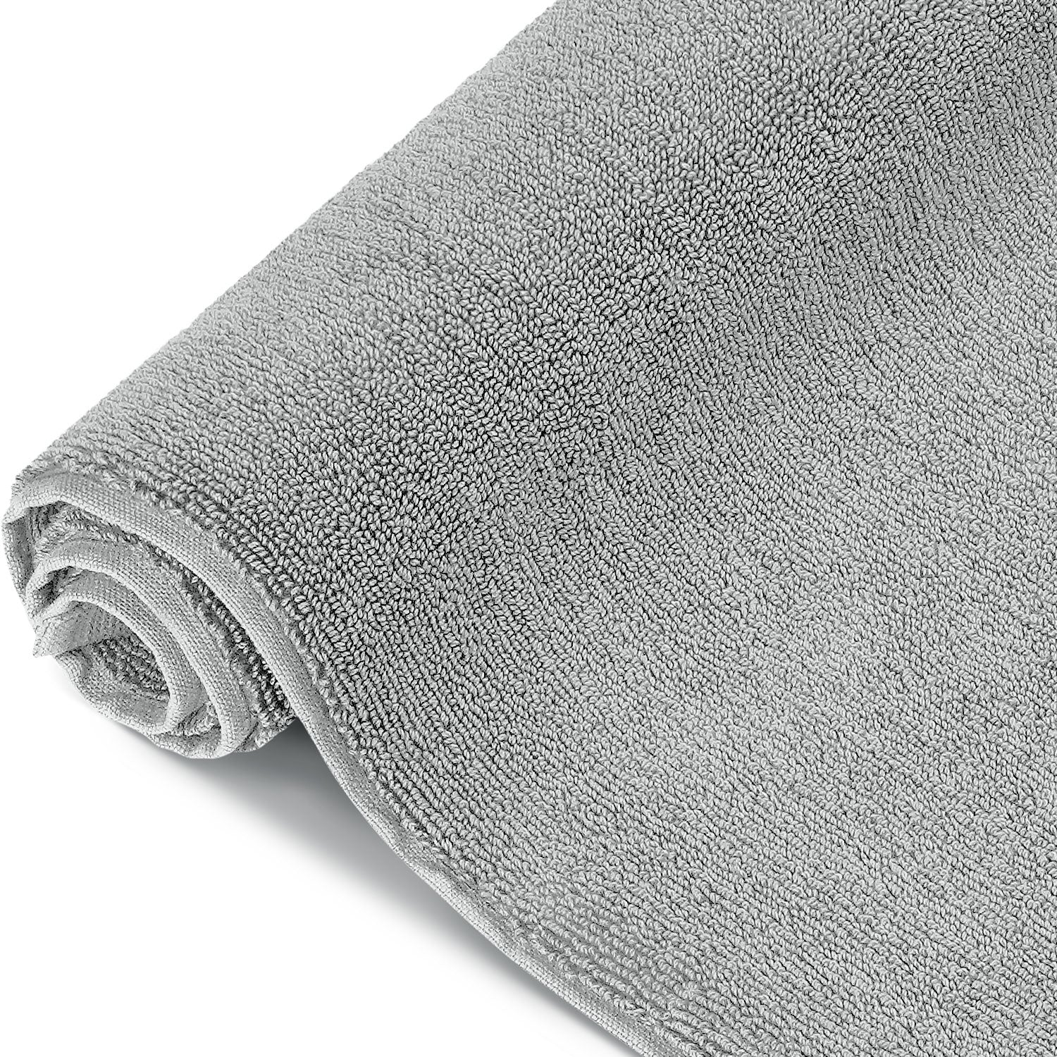 Badvorleger Pura 2er Set 50x70 cm Silbergrau