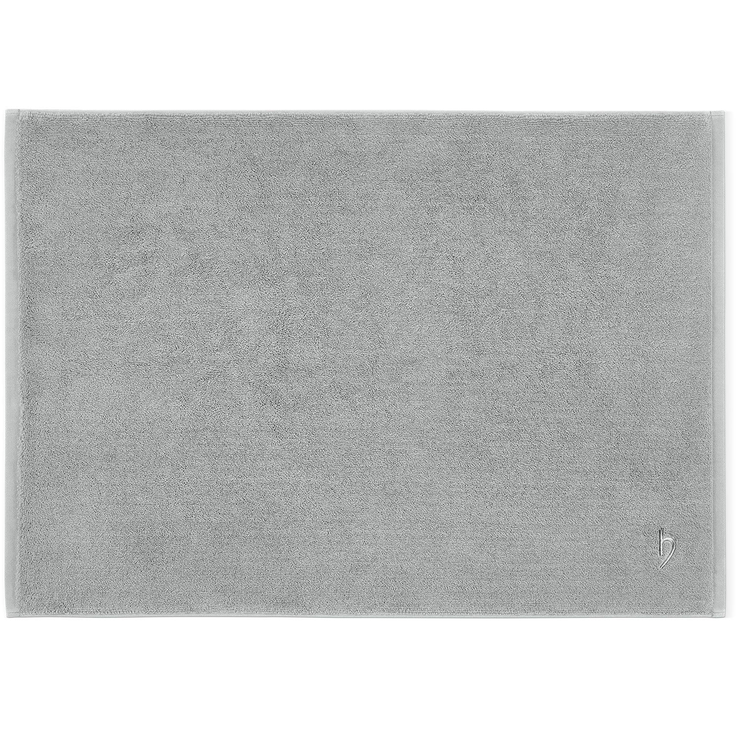 Badvorleger Pura 2er Set 50x70 cm Silbergrau
