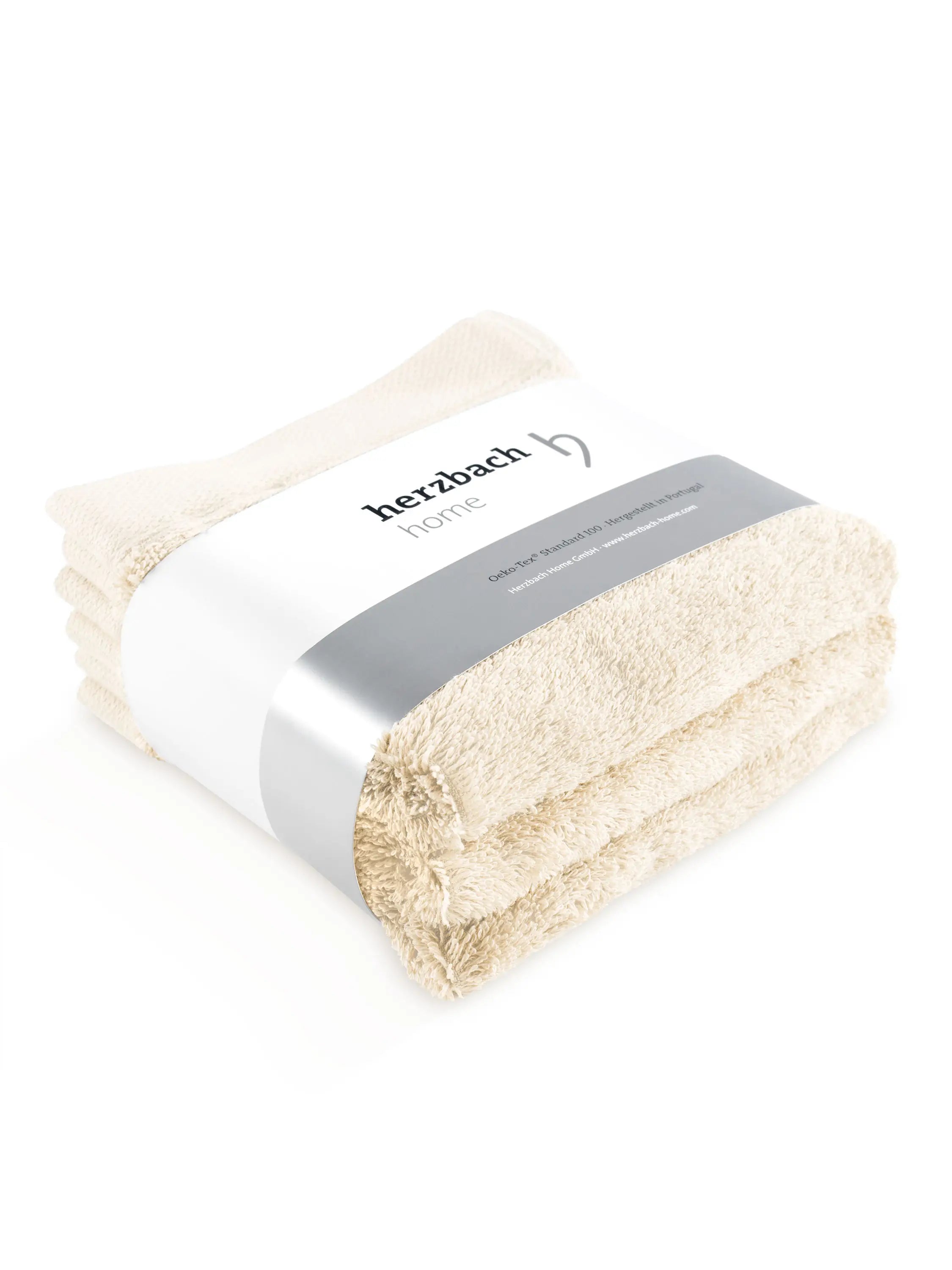 Seiftuch 3er Set Premium Creme