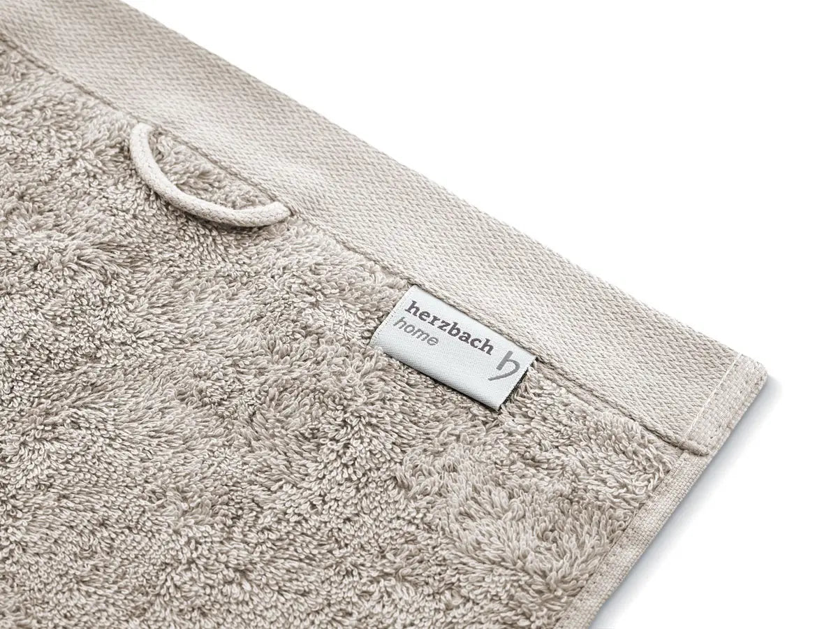 Handtuch 2er Set Premium Sandgrau