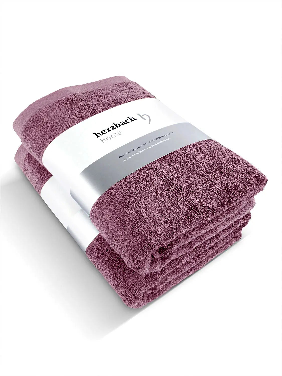 Duschtuch 2er Set Premium Malve
