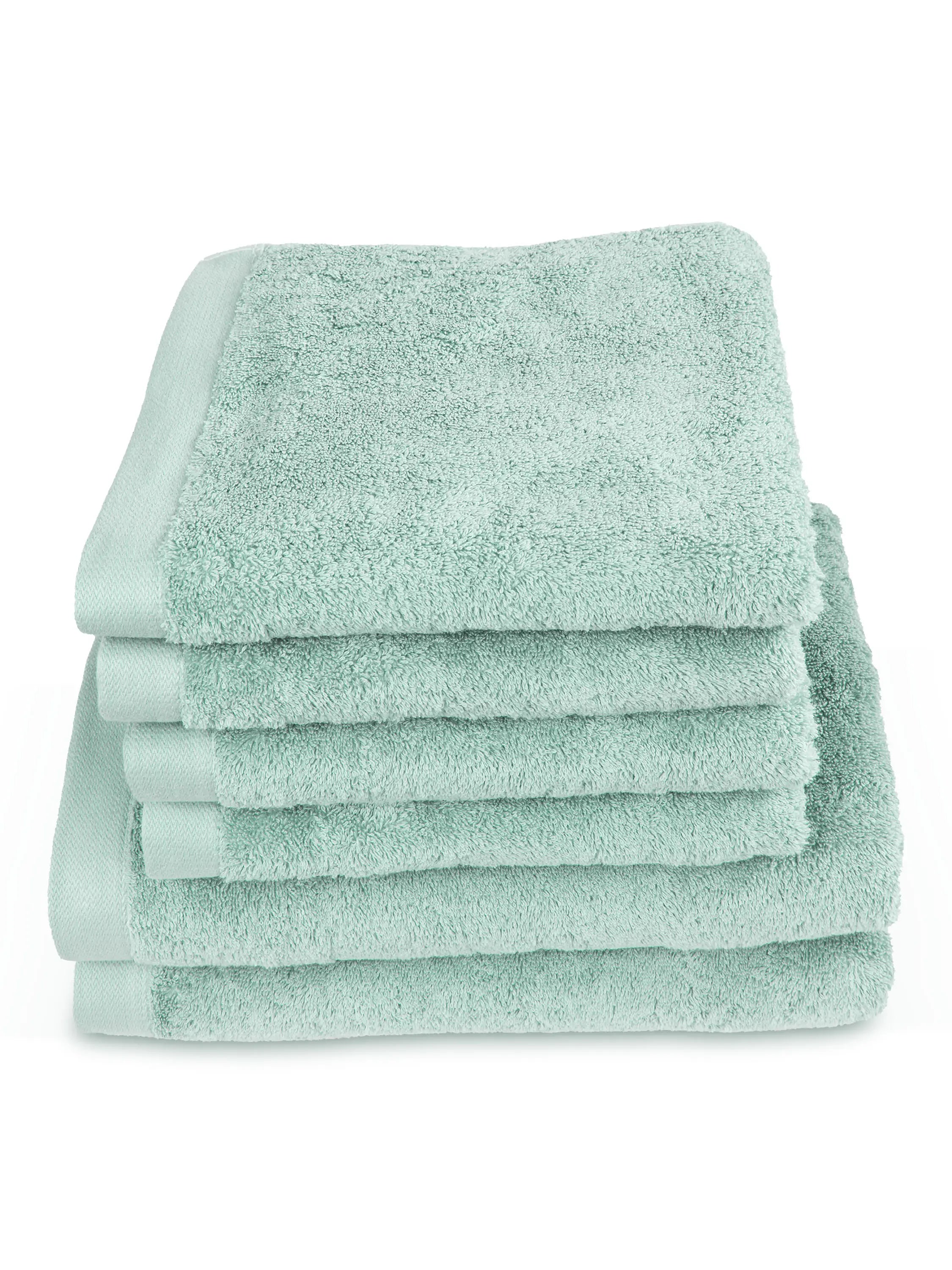 6er Set Premium Mint 2x Duschtuch + 4x Handtuch