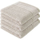 Handtuch 3er Set Italiana Sandgrau