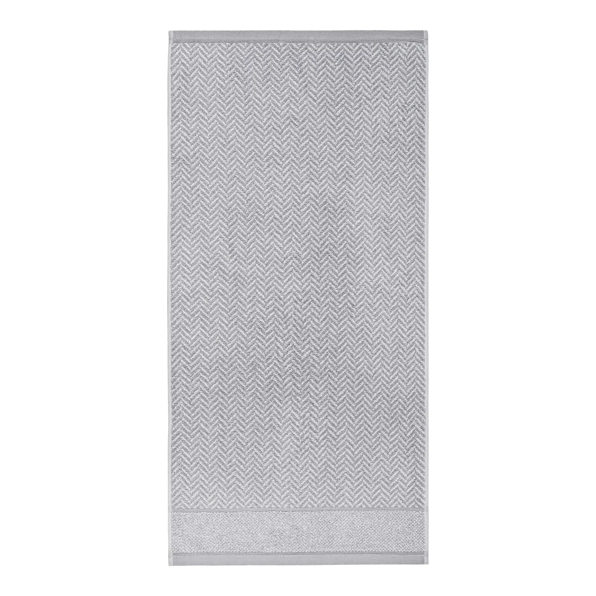 Duschtuch 2er Set Italiana Silbergrau