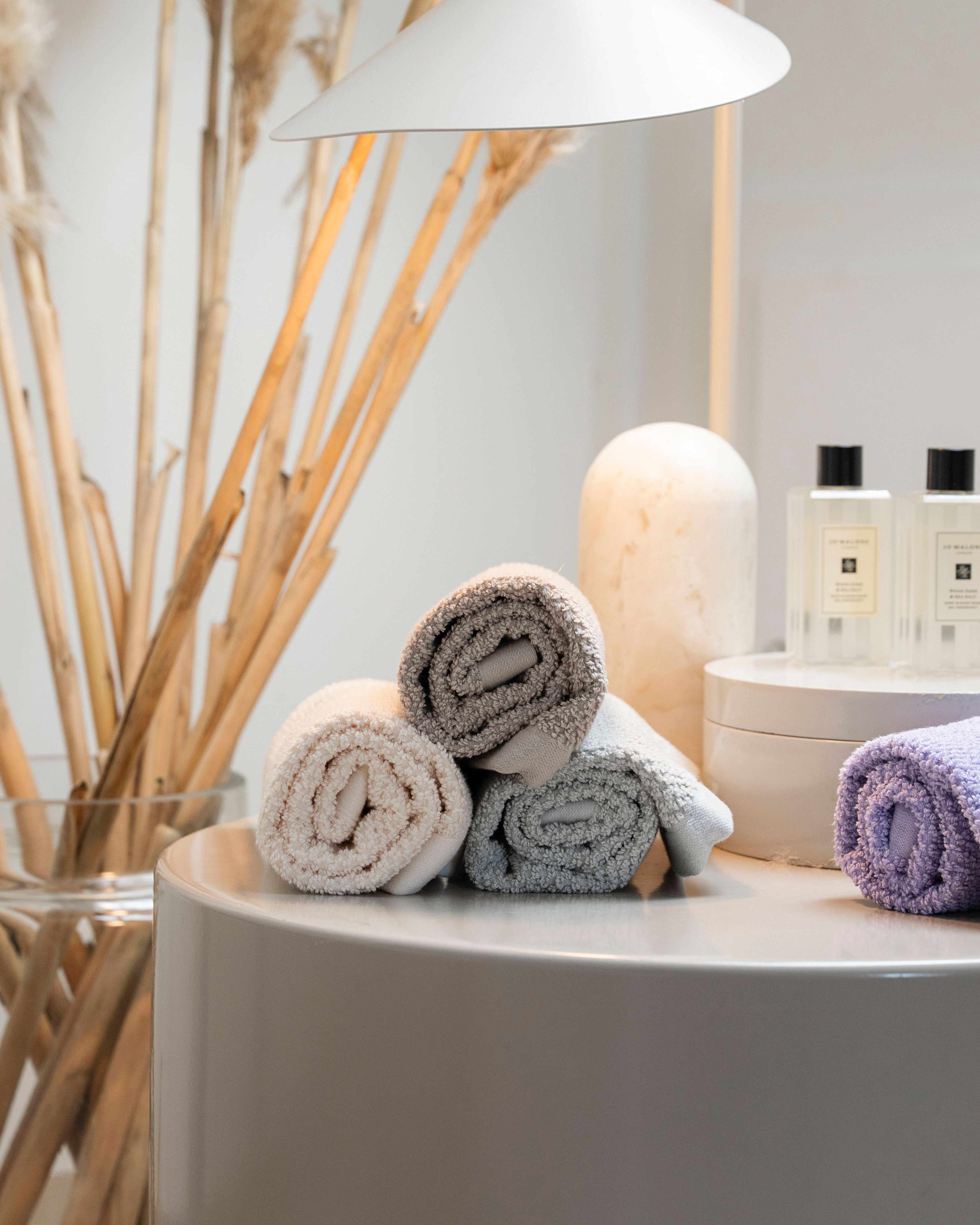 Gästehandtuch 5er Set Spa Sandgrau