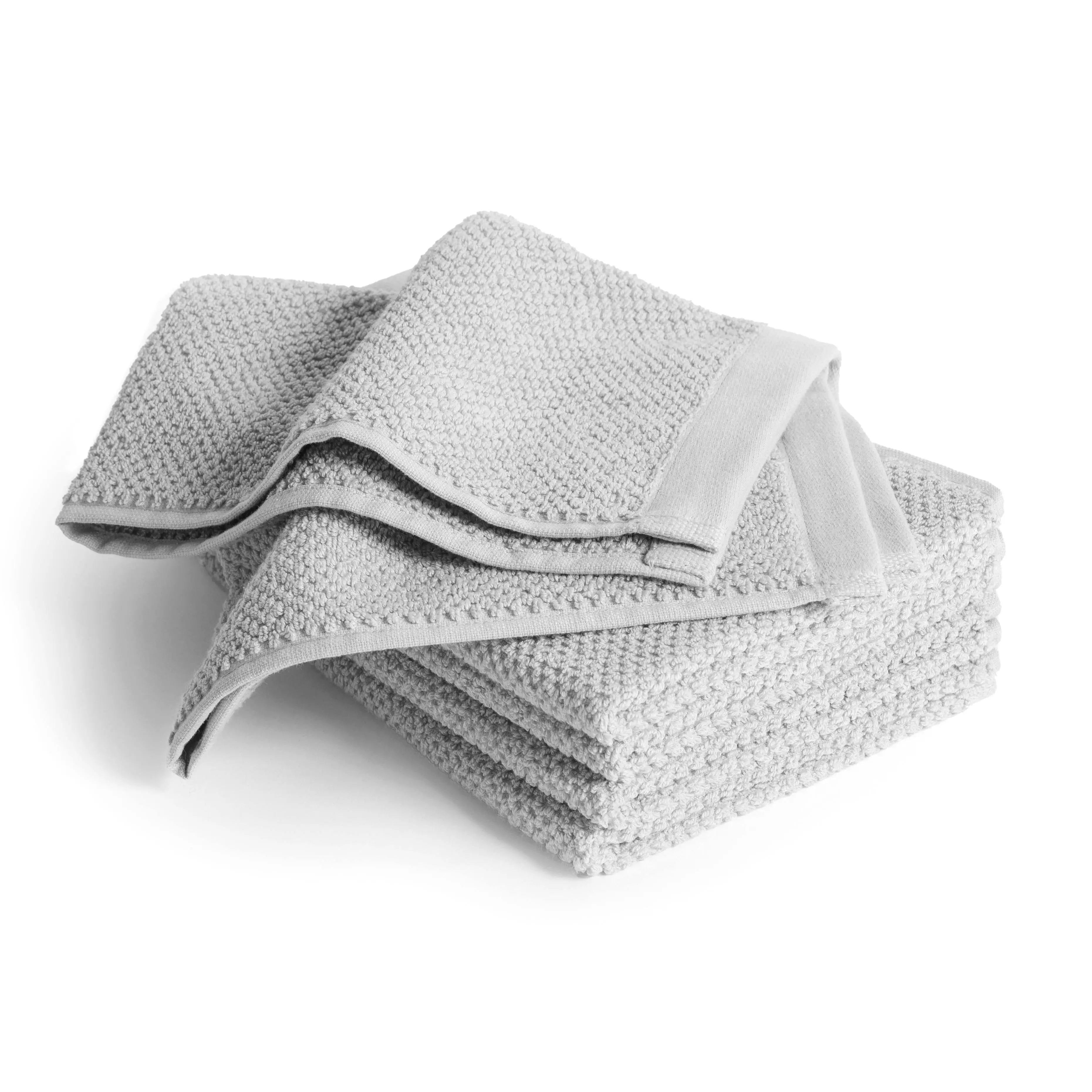 Gästehandtuch 5er Set Spa Perlgrau