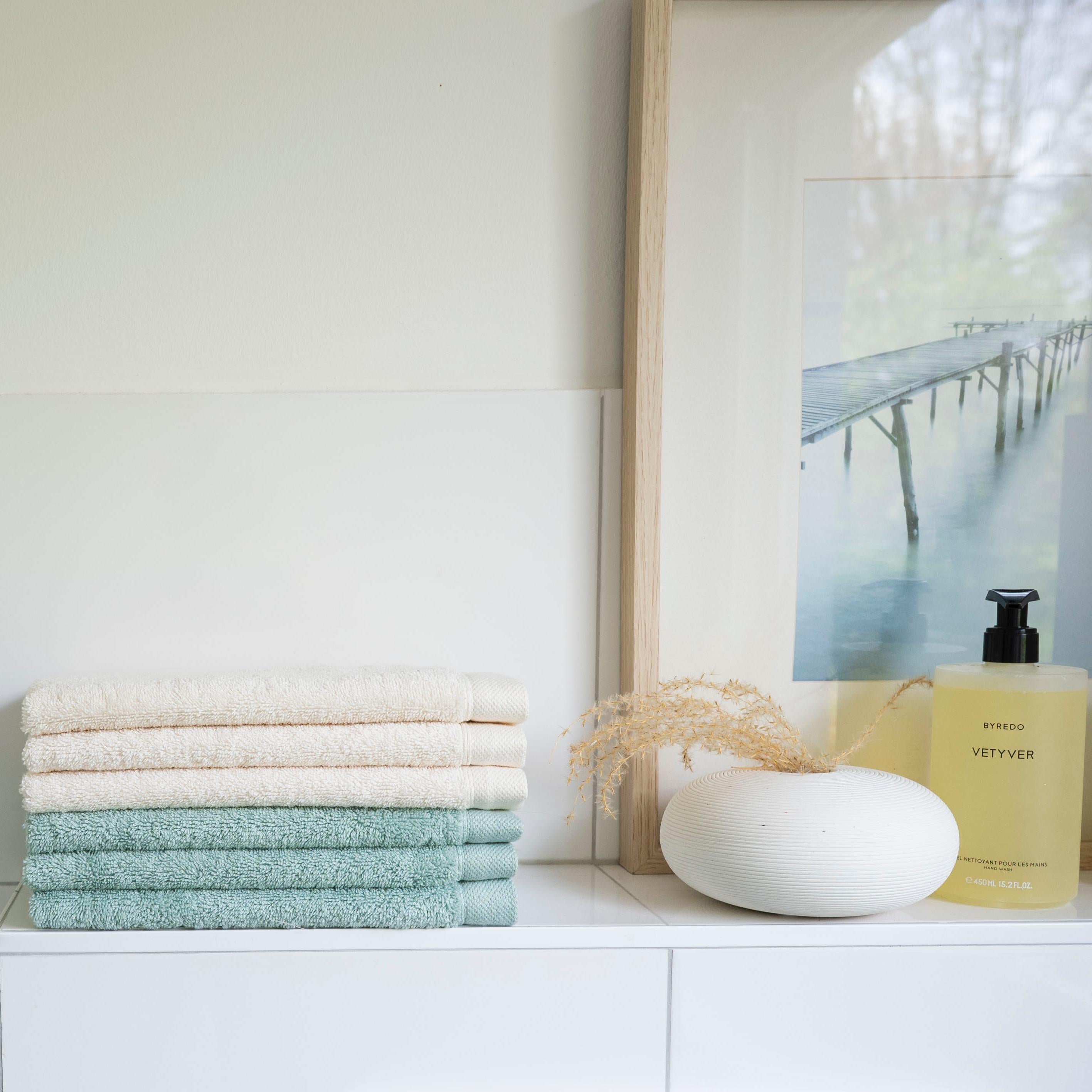 Gästehandtuch 3er Set Pura Creme