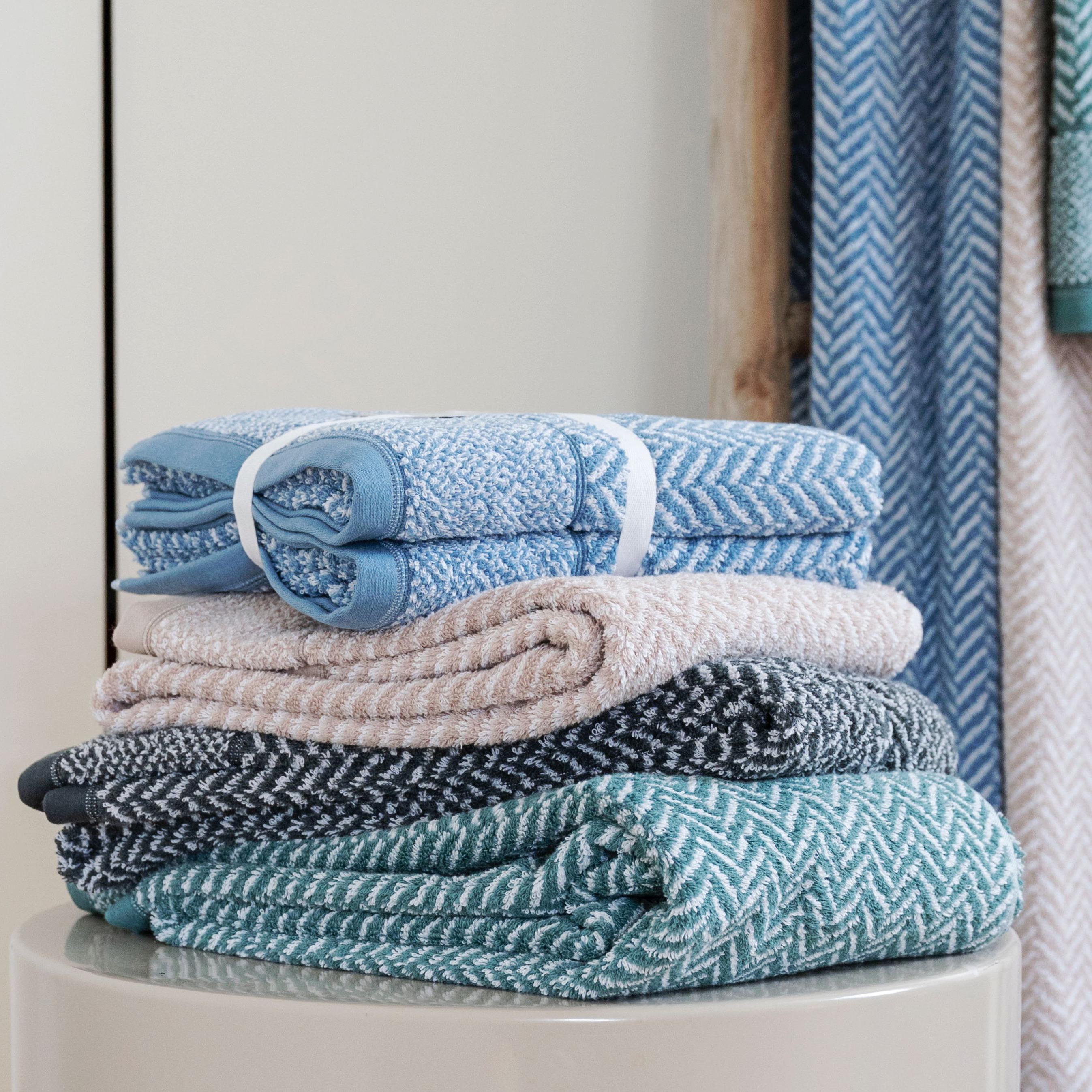 Handtuch 2er Set Italiana Blau